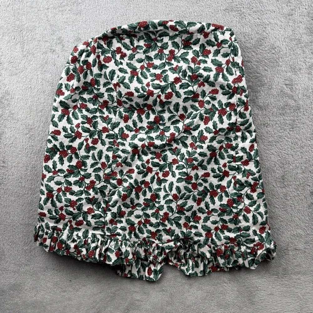 Longaberger Stand‎ Up Holly Liner for 1998 Glad Tidings Basket 17